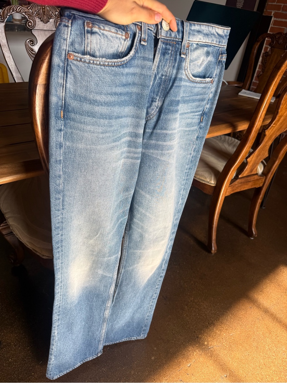 Rag & Bone Maya High Rise Bootcut Jeans Aquarius Wash Size 27